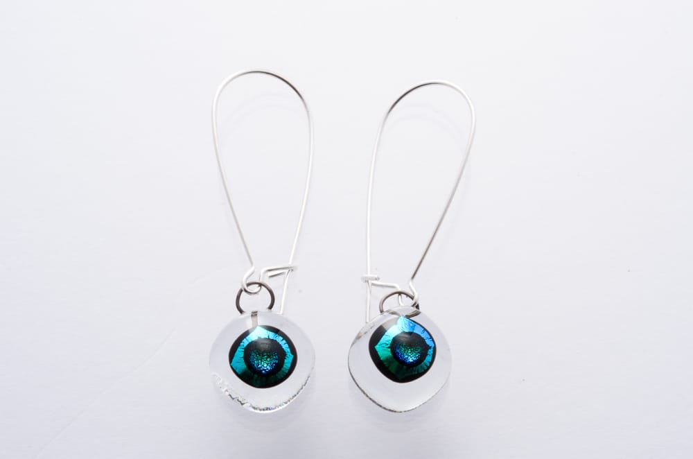 Dangling Turquoise Earrings - Tamar Earring Hooks.